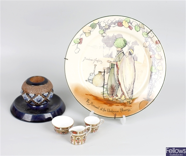 A group of ceramics