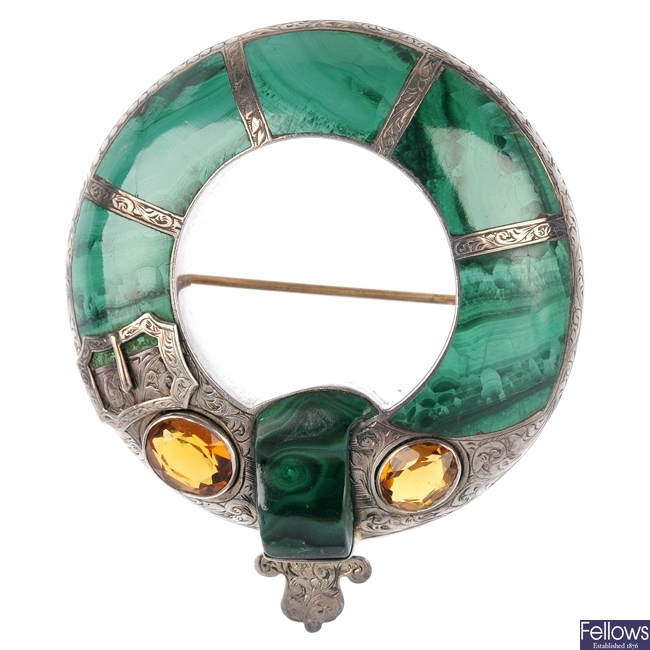 A late Victorian Scottish brooch.