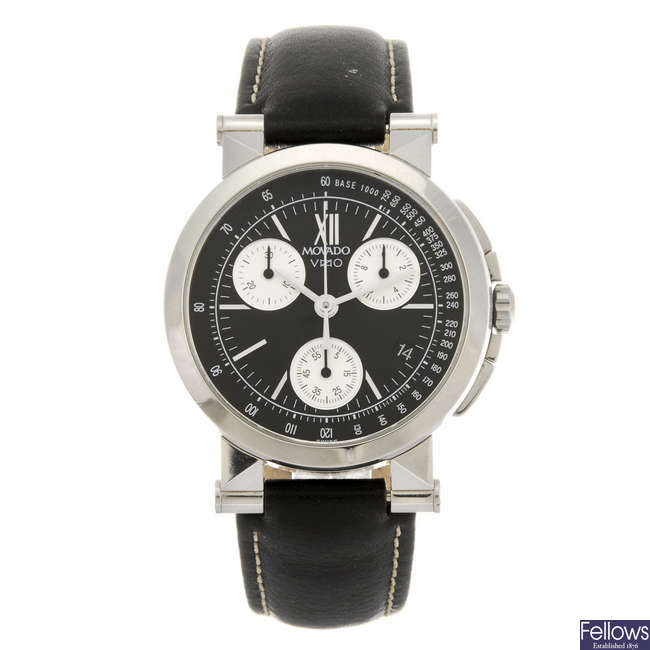 MOVADO - a gentleman's Vizio chronograph wrist watch.
