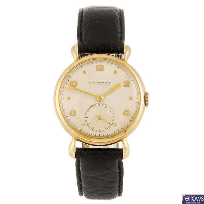 JAEGER-LECOULTRE - a gentleman's wrist watch. 