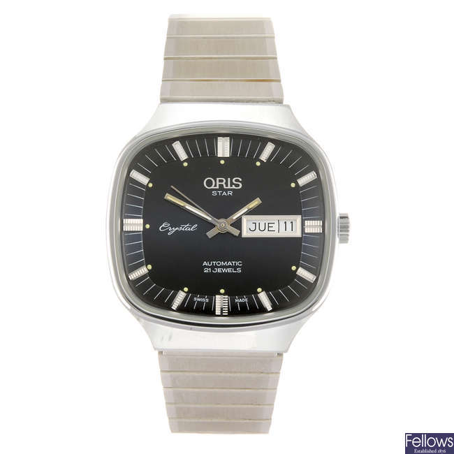 ORIS - a gentleman's Star bracelet watch.
