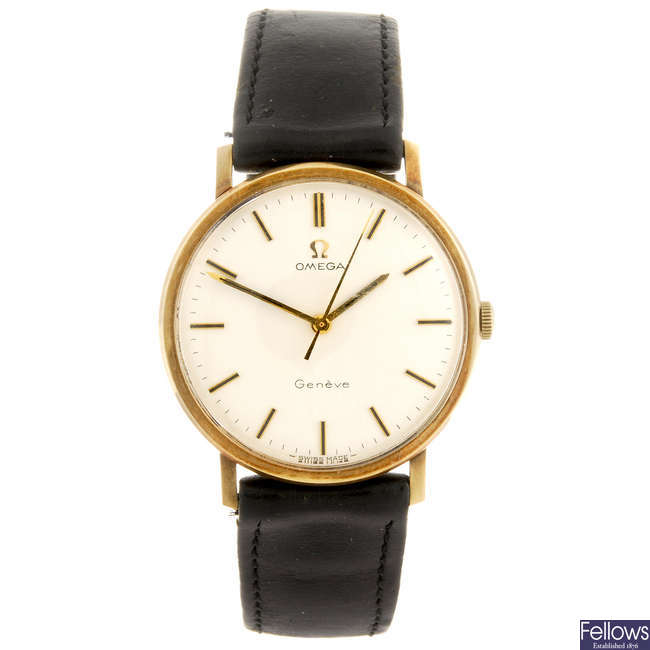 OMEGA - a gentleman's wrist watch. 