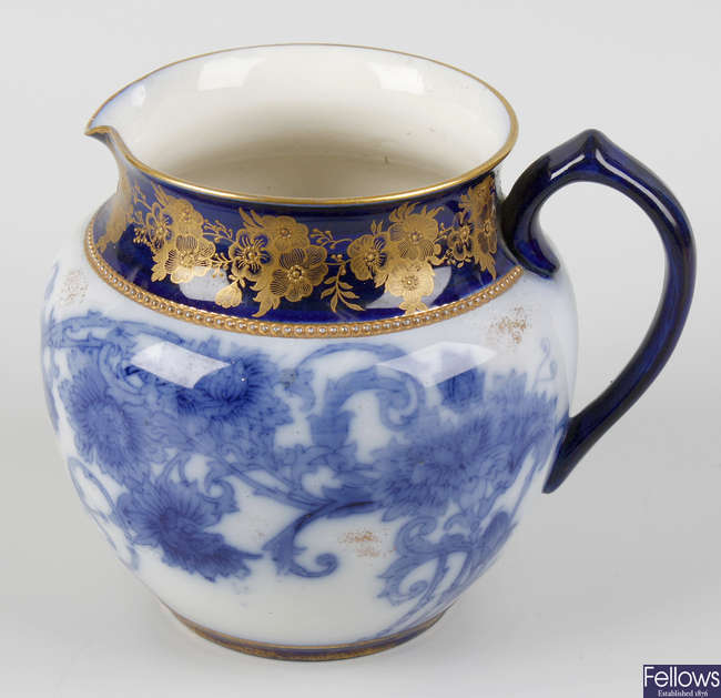 A late Victorian MacIntyre Moorcroft pottery jug