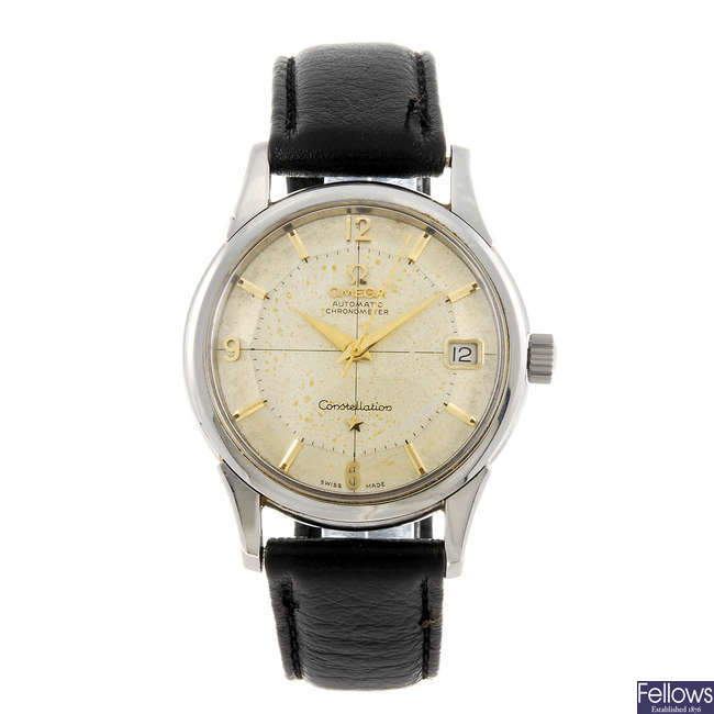 OMEGA - a  gentleman's Constellation wrist watch.