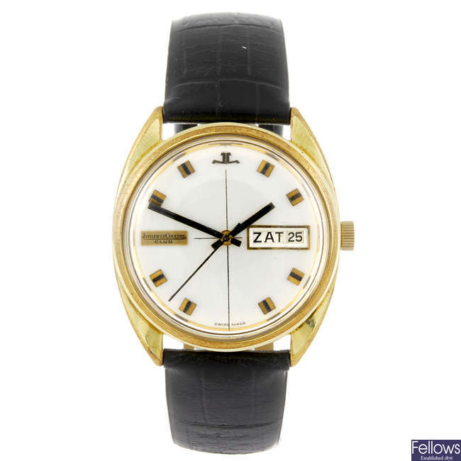 JAEGER-LECOULTRE - a gentleman's Club wrist watch.