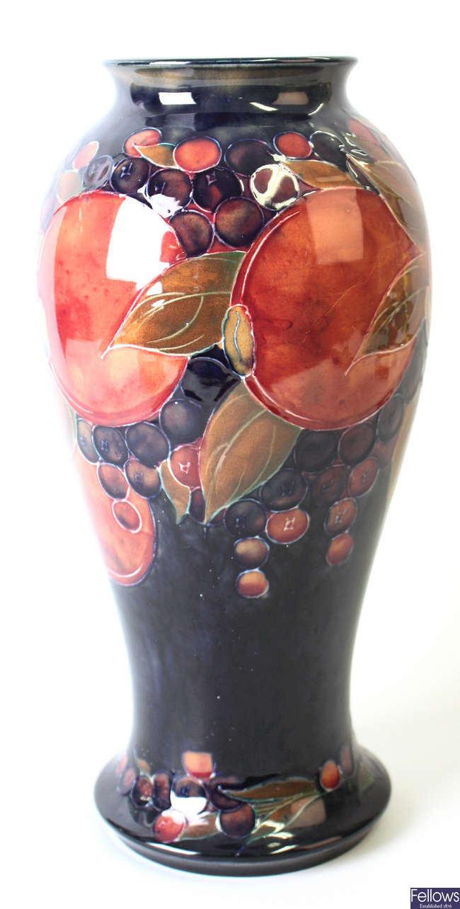 A Moorcroft pottery vase 