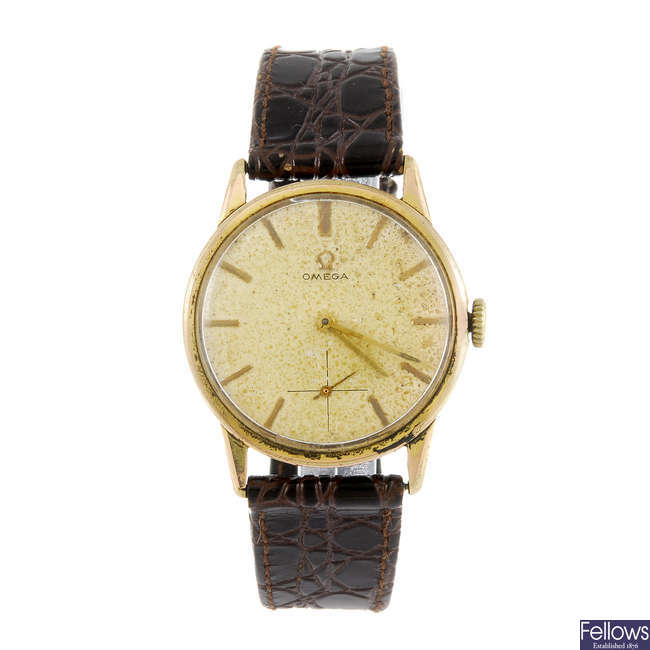 OMEGA - a gentleman's wrist watch.