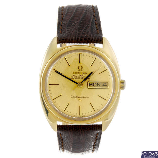 OMEGA - a gentleman's Constellation wrist watch.