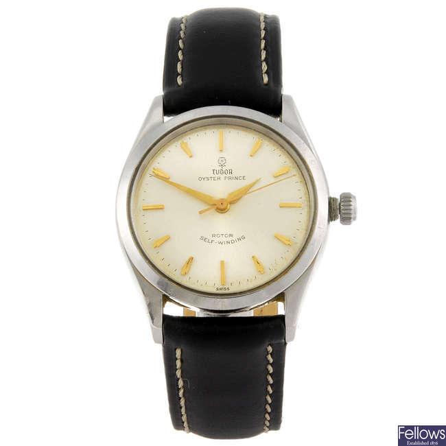 TUDOR - a gentleman's Oyster-Prince wrist watch.