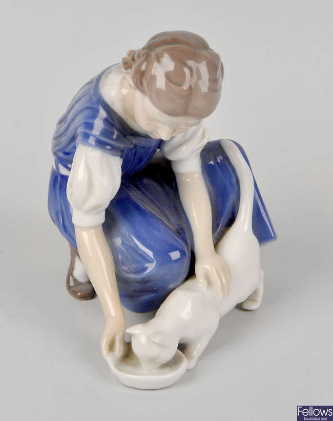 A Bing & Grondahl porcelain figure