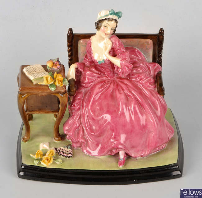 A Royal Doulton bone china figurine, 'Jasmine' HN1863