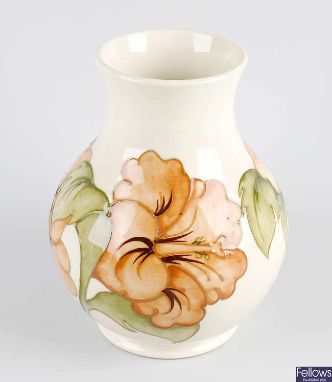 A large William Moorcroft vase