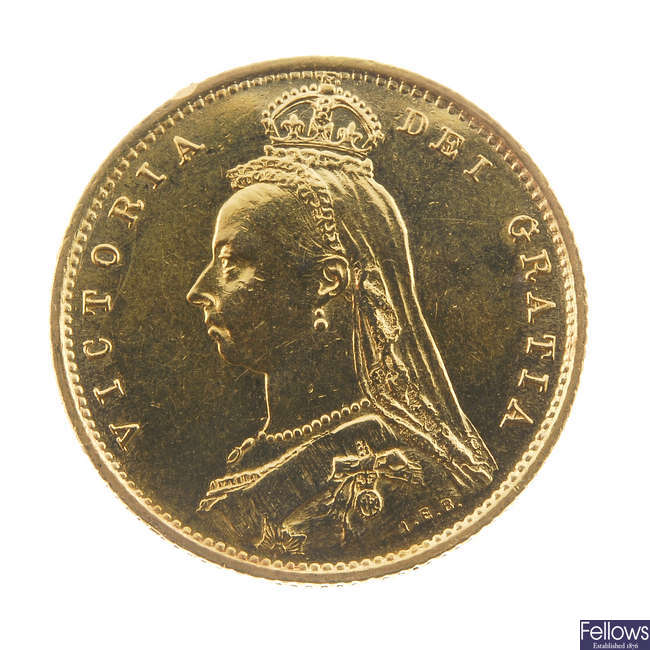 Victoria, Half-Sovereign 1887.