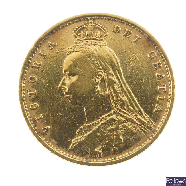 Victoria, Half-Sovereign 1892.