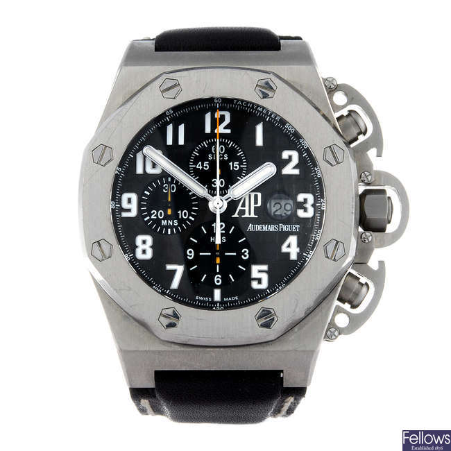 LOT 2 AUDEMARS PIGUET a gentleman s stainless steel Royal Oak