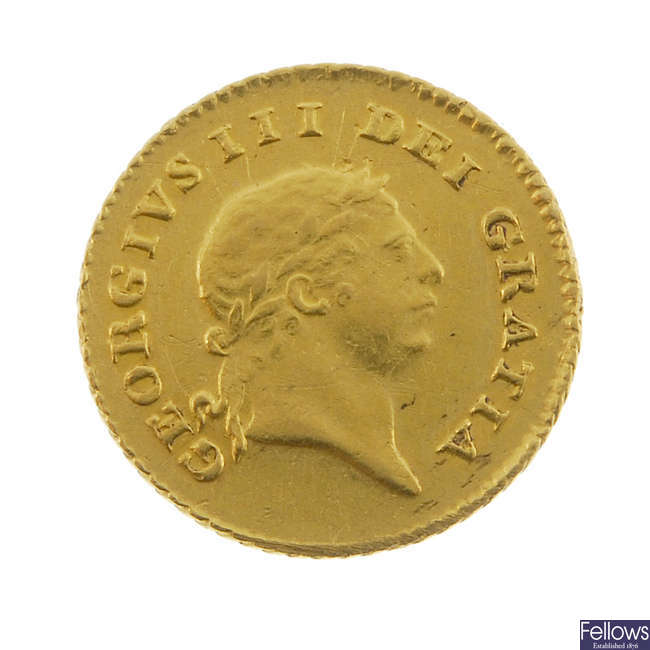 George III, Third-Guinea 1810.