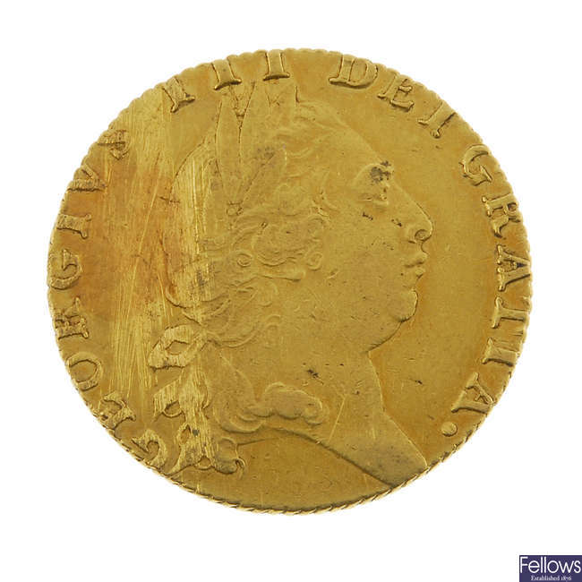 George III, Guinea 1793.