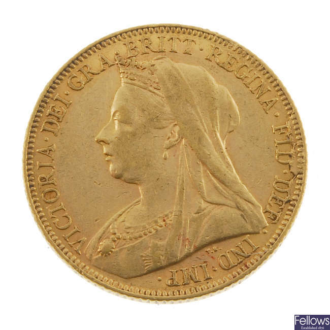 Victoria, Sovereign 1901M.