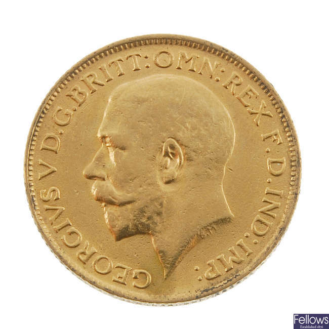 George V, Sovereign 1912.