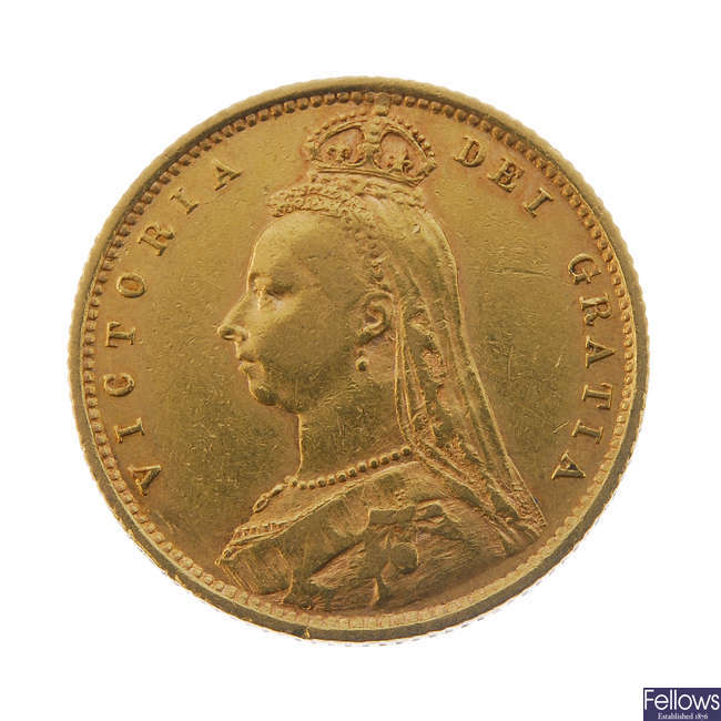 Victoria, Half-Sovereign 1890.