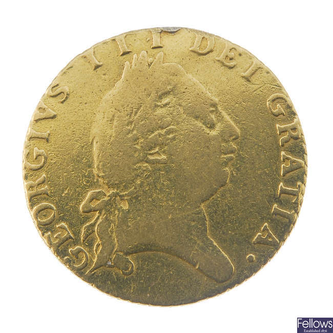 George III, Half-Guinea 1789. 