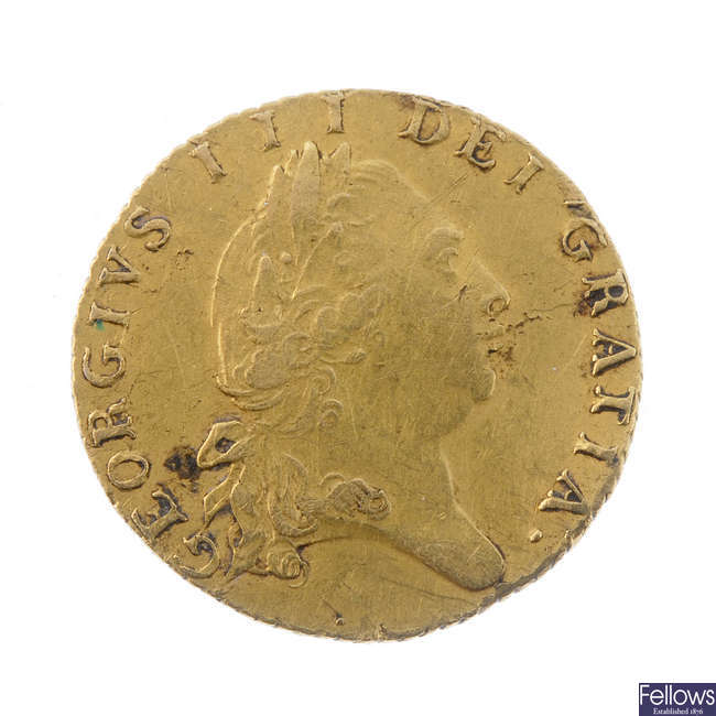 George III, Half-Guinea 1797 (S 3735). 