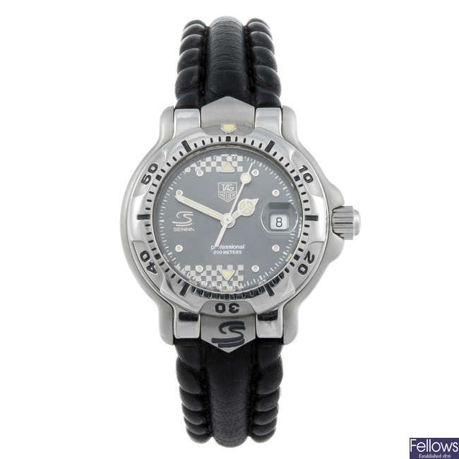 LOT 369 TAG HEUER a limited edition lady s stainless steel