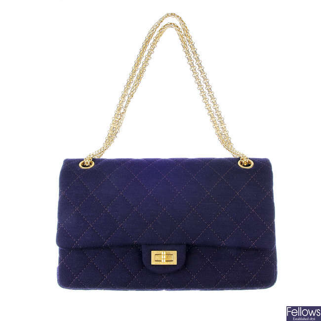 CHANEL - a Reissue Quilted Classic Jersey Flap handbag.