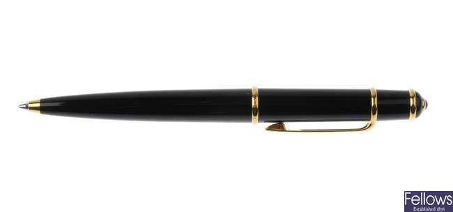 CARTIER - a Diabolo ballpoint pen.