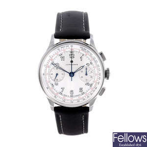 JUNGHANS - a gentleman's stainless steel Master Telemeter chronograph wrist watch.