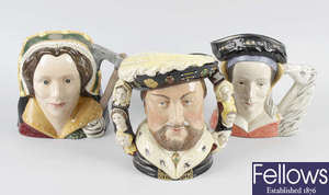 Royal Doulton character jugs: Henry VIII and his wives