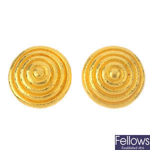 ILIAS LALAOUNIS - a pair of earrings.