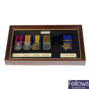Great War, Distinguished Conduct medal group of four.