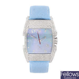 AQUA MASTER - a lady's stainless steel chronograph wrist watch.