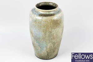 A Ruskin pottery crystalline glaze vase
