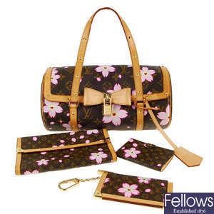 Sold at Auction: A Louis Vuitton monogrammed leather Papillon bag, 2004