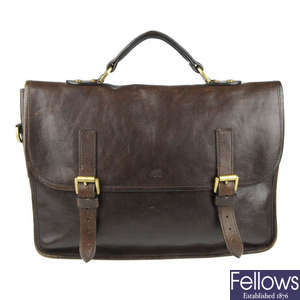 MULBERRY - a vintage Elkington satchel.
