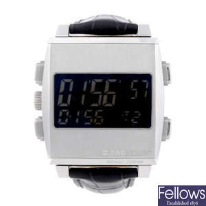 TAG HEUER - a gentleman's stainless steel Monaco Sixty Nine wrist watch.