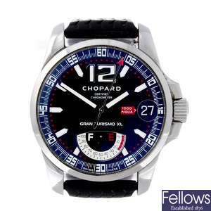 CHOPARD - a gentleman's stainless steel Mille Miglia Gran Turisimo XL wrist watch.