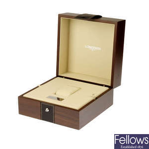 LONGINES - a complete Heritage Diver watch box.