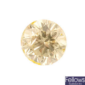 Four brilliant-cut diamonds, total weight 1.06cts.