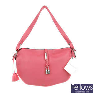 CÉLINE - a small pink Bittersweet handbag.