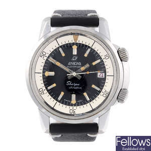 ENICAR - a gentleman's stainless steel Sherpa Ultradive wrist watch.