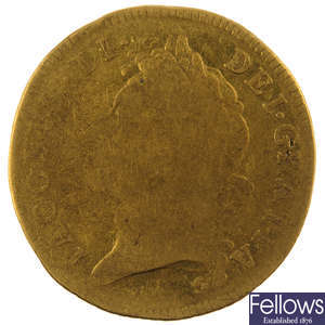 James II, gold Guinea 1685 (S 3400).