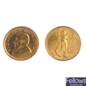 Minor gold coins of the world (9), etc.
