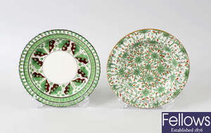 Copeland family provenance: a group of 19th century ribbon plates