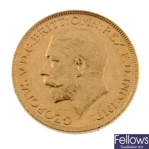 George V, Sovereign 1911S.