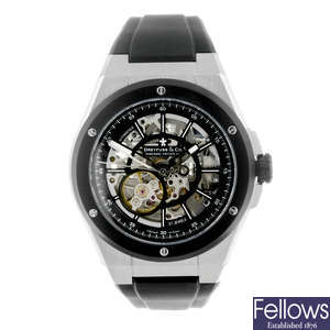 DREYFUSS & Co- a gentleman's stainless steel 1953 wrist watch