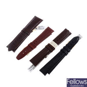 A mixed bag of watch straps. Approximately 200.