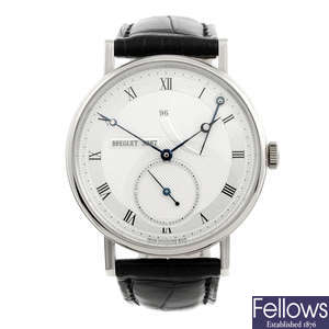 BREGUET - a gentleman's 18ct white gold Classique wrist watch.